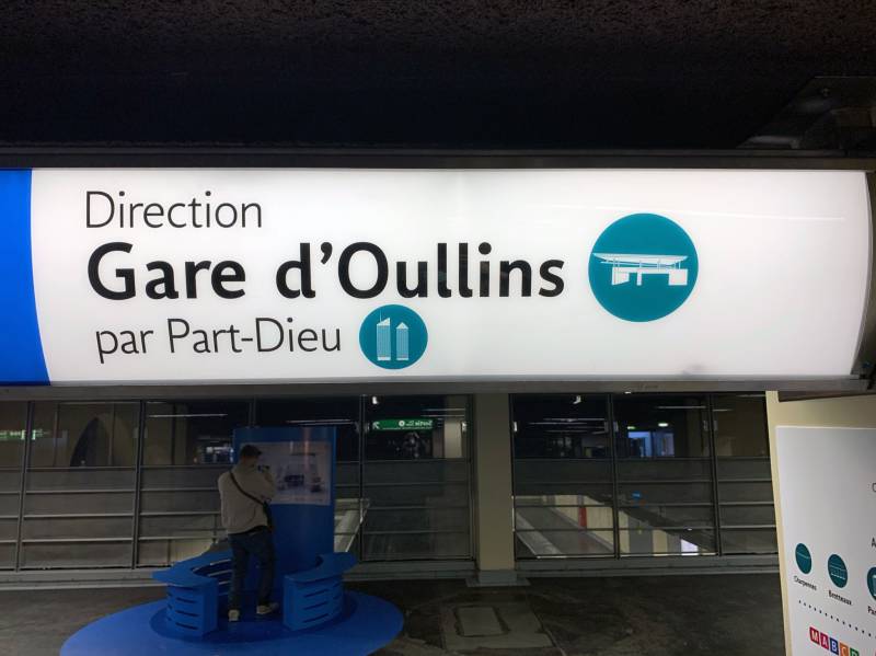 Lyon Gare D'oullins Projet Ligne Bleue